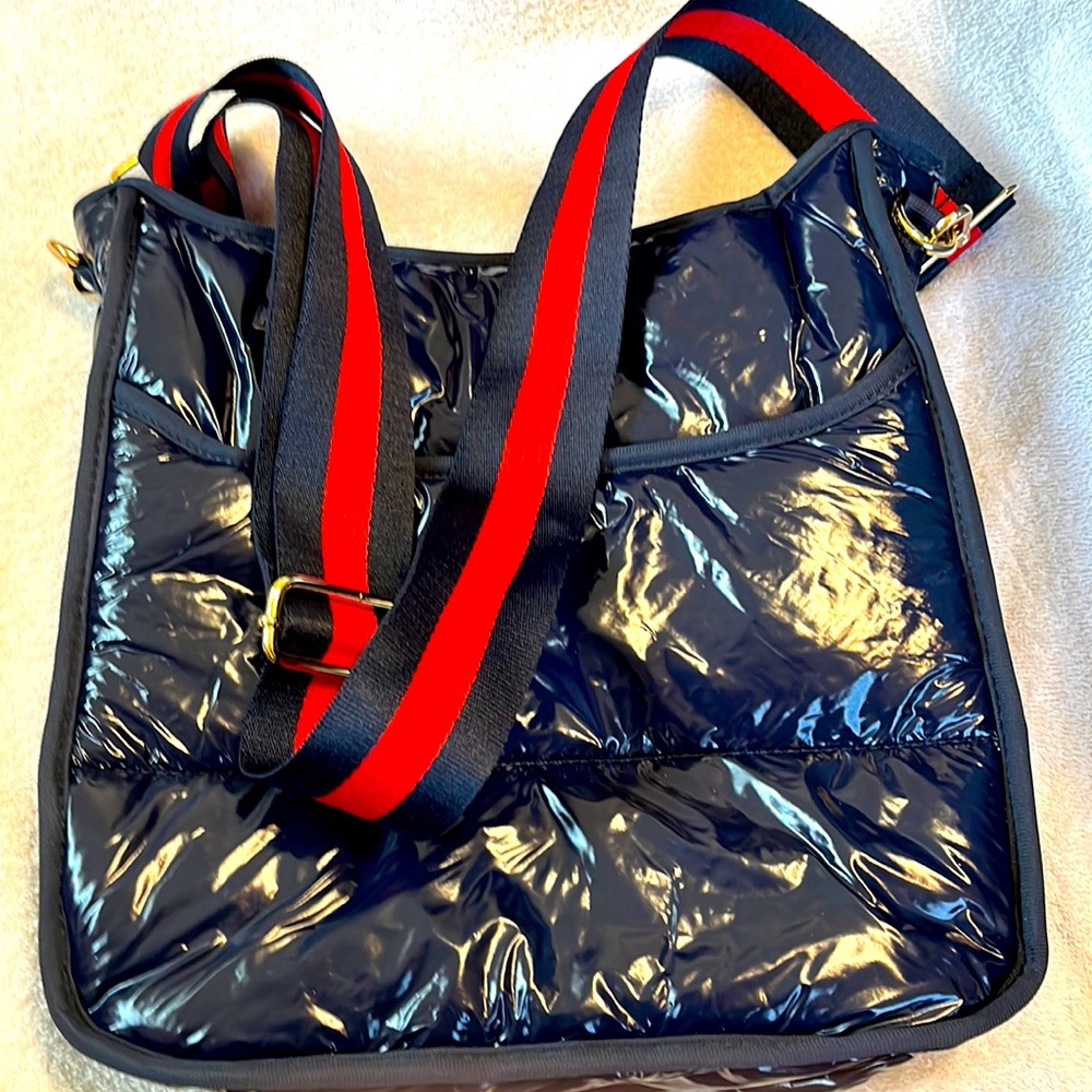 New poofy bag